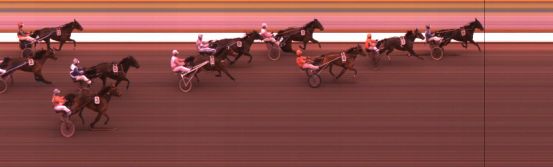 Målfoto for løp 5 på bane KL den 04.03.2014