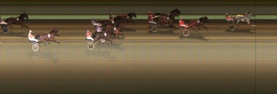 Målfoto for løp 5 på bane KL den 10.03.2014