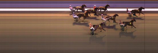 Målfoto for løp 1 på bane KL den 20.03.2014