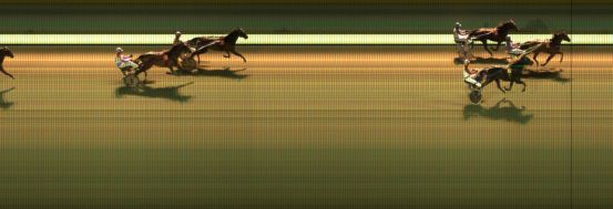 Målfoto for løp 3 på bane KL den 27.03.2014