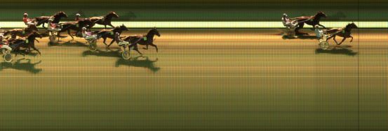 Målfoto for løp 4 på bane KL den 27.03.2014