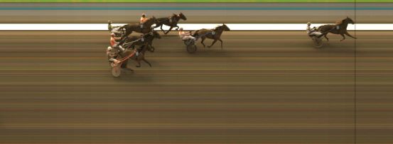 Målfoto for løp 2 på bane KL den 01.04.2014