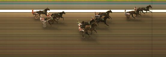 Målfoto for løp 4 på bane KL den 01.04.2014