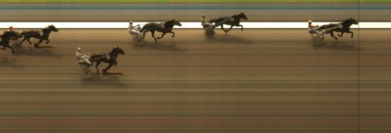 Målfoto for løp 5 på bane KL den 01.04.2014