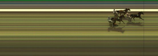 Målfoto for løp 4 på bane KL den 10.04.2014