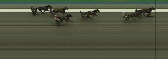 Målfoto for løp 2 på bane KL den 06.05.2014