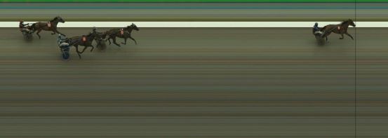 Målfoto for løp 3 på bane KL den 06.05.2014