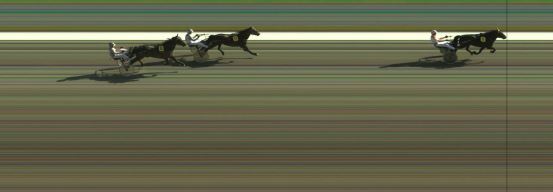 Målfoto for løp 1 på bane KL den 29.05.2014