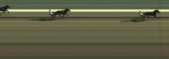 Målfoto for løp 3 på bane KL den 29.05.2014