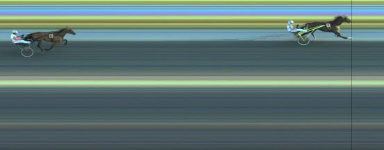 Målfoto for løp 7 på bane KL den 16.06.2014