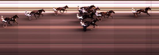 Målfoto for løp 6 på bane KL den 28.07.2014