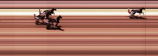 Målfoto for løp 3 på bane KL den 05.08.2014