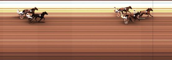 Målfoto for løp 5 på bane KL den 09.08.2014