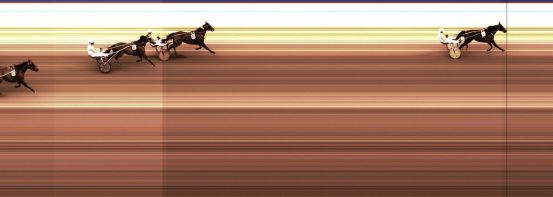 Målfoto for løp 7 på bane KL den 09.08.2014