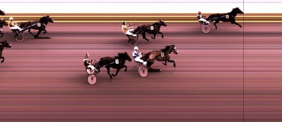 Målfoto for løp 7 på bane KL den 14.08.2014