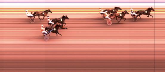 Målfoto for løp 4 på bane KL den 21.08.2014