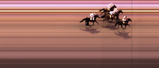 Målfoto for løp 8 på bane KL den 21.08.2014