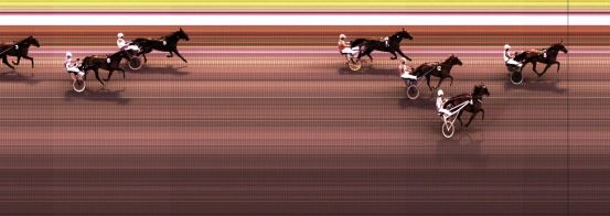 Målfoto for løp 6 på bane KL den 04.09.2014