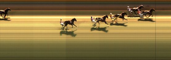 Målfoto for løp 8 på bane KL den 04.09.2014