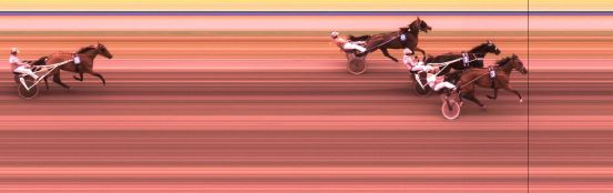 Målfoto for løp 2 på bane KL den 16.09.2014