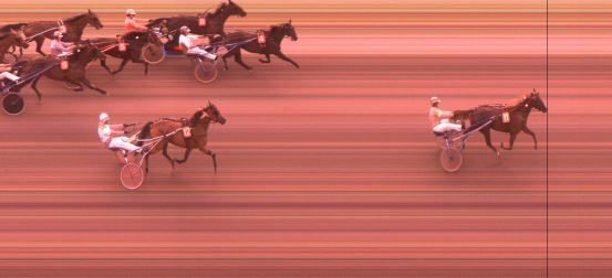 Målfoto for løp 3 på bane KL den 27.09.2014