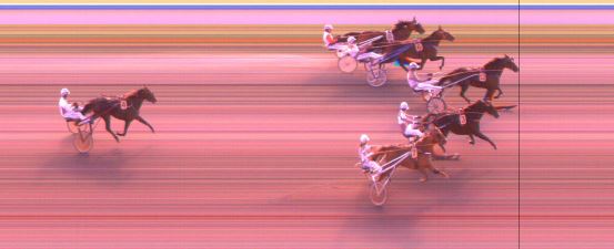 Målfoto for løp 7 på bane KL den 27.09.2014