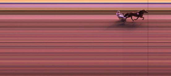 Målfoto for løp 8 på bane KL den 27.09.2014