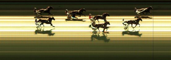 Målfoto for løp 6 på bane KL den 16.10.2014