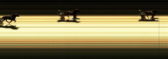 Målfoto for løp 8 på bane KL den 16.10.2014