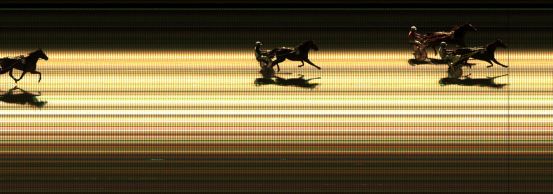 Målfoto for løp 8 på bane KL den 23.10.2014