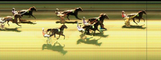 Målfoto for løp 4 på bane KL den 30.10.2014