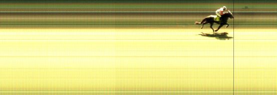 Målfoto for løp 8 på bane KL den 30.10.2014