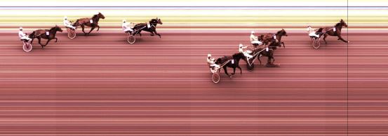 Målfoto for løp 2 på bane KL den 11.11.2014