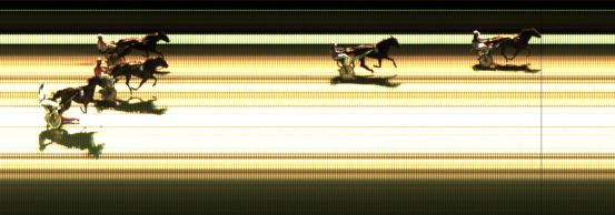 Målfoto for løp 2 på bane KL den 24.11.2014