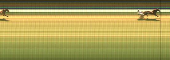 Målfoto for løp 3 på bane KL den 11.12.2014