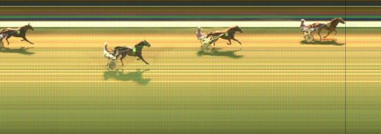 Målfoto for løp 4 på bane KL den 11.12.2014