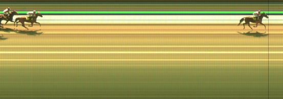 Målfoto for løp 7 på bane KL den 01.01.2015