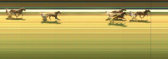 Målfoto for løp 6 på bane KL den 08.01.2015