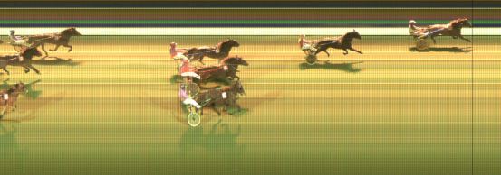 Målfoto for løp 8 på bane KL den 08.01.2015