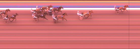 Målfoto for løp 2 på bane KL den 17.01.2015