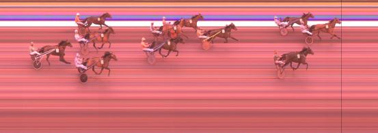 Målfoto for løp 4 på bane KL den 17.01.2015