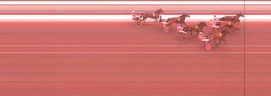 Målfoto for løp 1 på bane KL den 10.02.2015