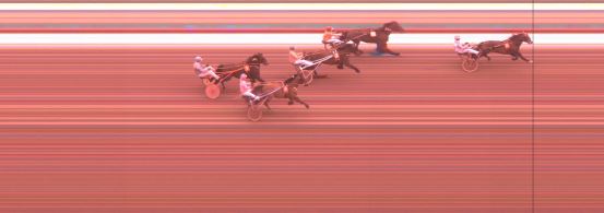 Målfoto for løp 3 på bane KL den 10.02.2015