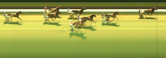 Målfoto for løp 3 på bane KL den 19.03.2015