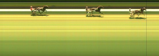 Målfoto for løp 4 på bane KL den 19.03.2015