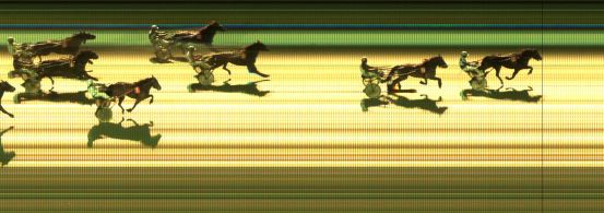 Målfoto for løp 3 på bane KL den 26.03.2015