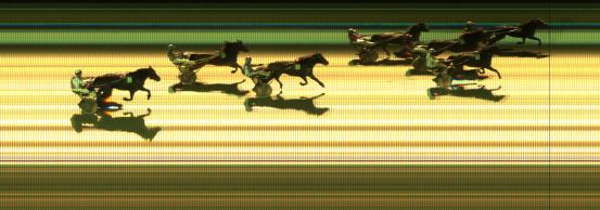 Målfoto for løp 4 på bane KL den 26.03.2015