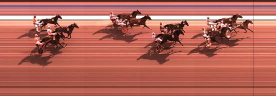 Målfoto for løp 9 på bane KL den 03.04.2015