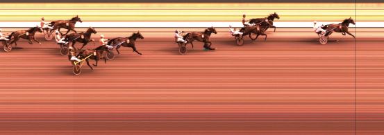 Målfoto for løp 3 på bane KL den 14.05.2015