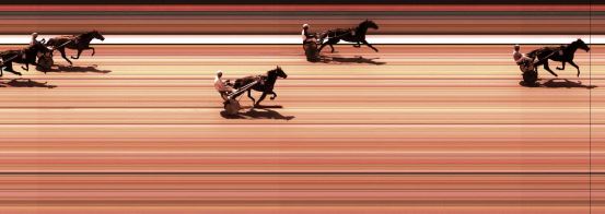 Målfoto for løp 2 på bane KL den 19.05.2015